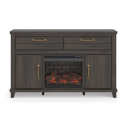 Brazen Valley - TV Stand With Fireplace Option TV Stands by Signature Design by Ashley® - Walls Furniture & Mattress