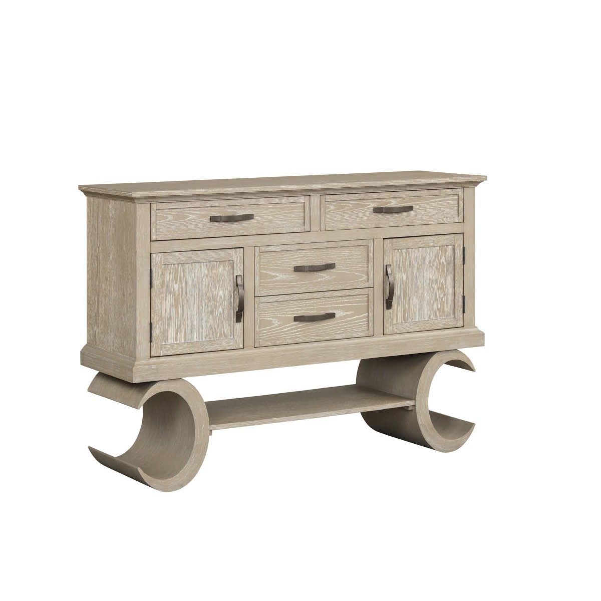 Gwendolyn - Server - Cerused Taupe Servers by New Classic - Walls Furniture & Mattress
