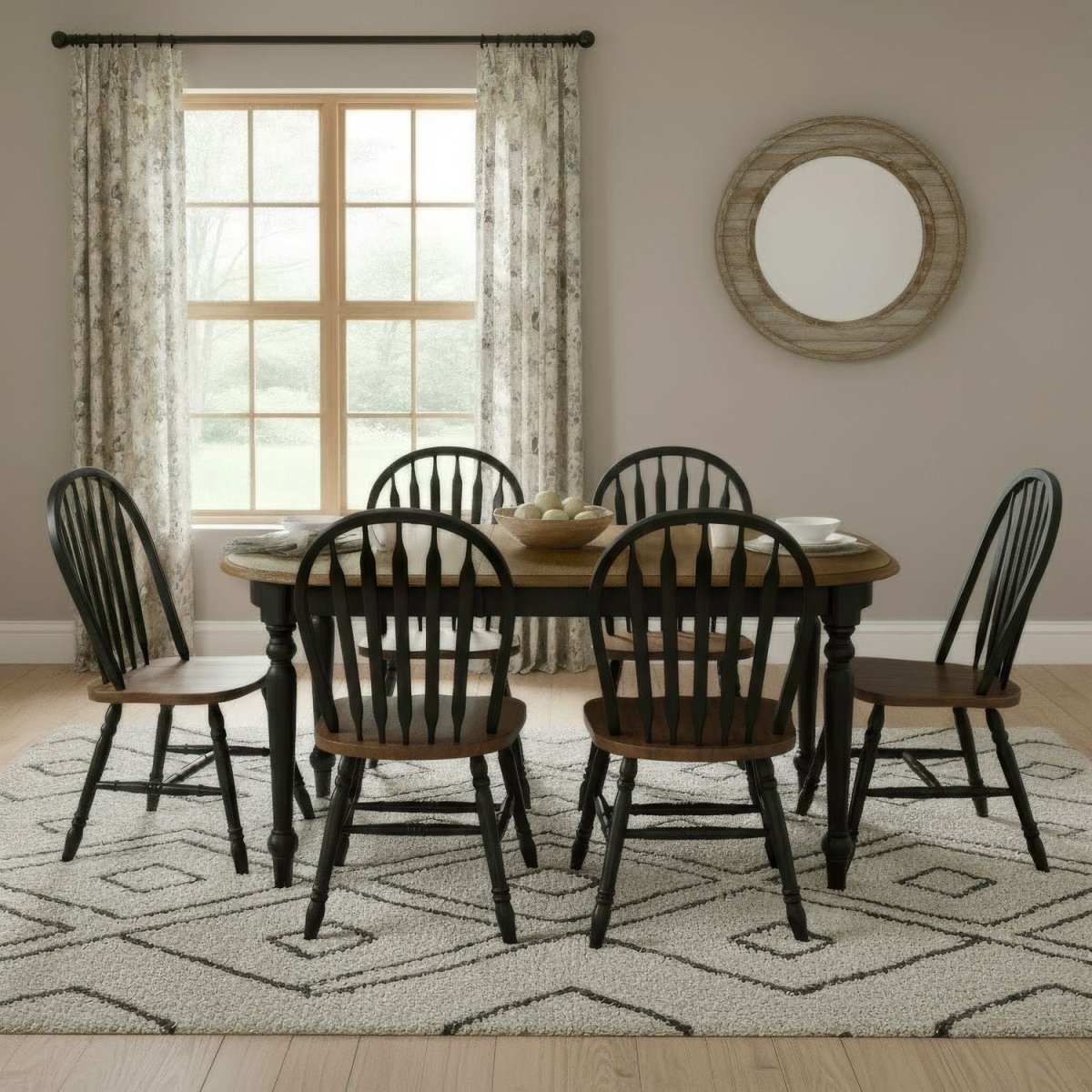 Carolina Crossing - Dining Room Leg Table Set 5 Piece Dining Room Sets by Liberty Furniture - Walls Furniture & Mattress