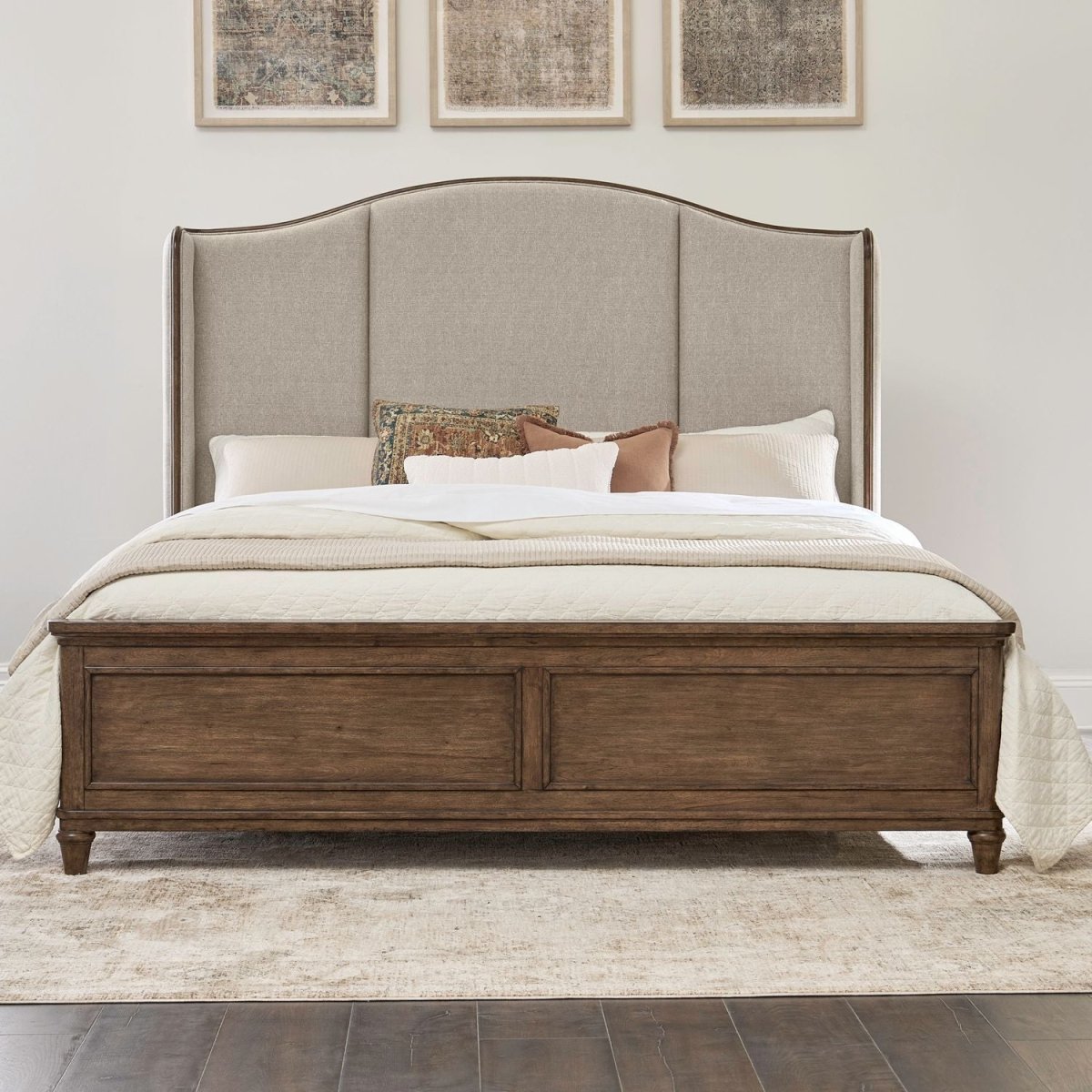 Harrison Heights - Shelter Bed Upholstered Beds by Liberty Furniture - Walls Furniture & Mattress
