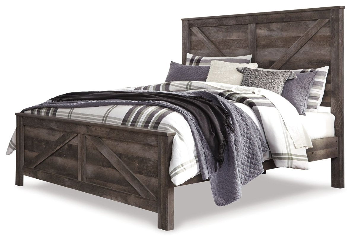 Wynnlow - Crossbuck Panel Bed Panel Beds by Signature Design by Ashley® - Walls Furniture & Mattress