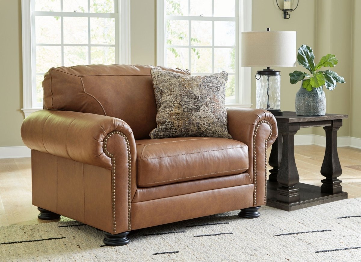 Carianna - Living Room Set Stationary Chair & Ottoman by Signature Design by Ashley® - Walls Furniture & Mattress