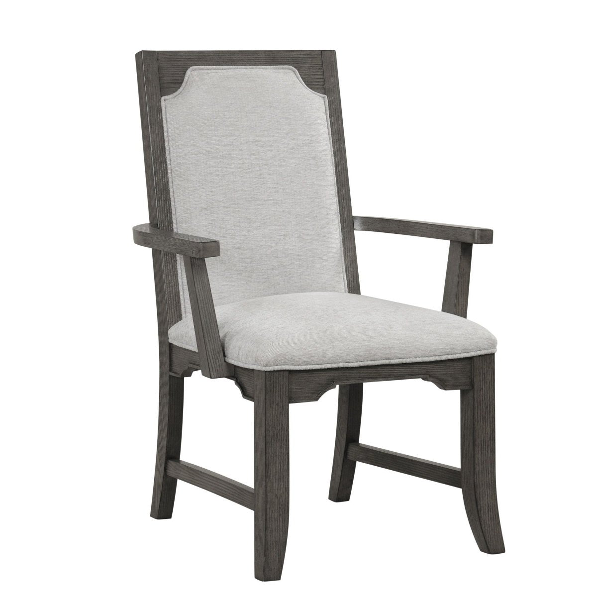 Lisbon - Dining Arm Chair (Set of 2) - Gray Chair Sets by New Classic - Walls Furniture & Mattress