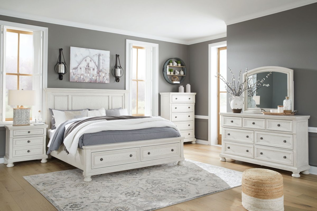 Robbinsdale - Panel Storage Bedroom Set 6 Piece Bedroom Sets by Signature Design by Ashley® - Walls Furniture & Mattress
