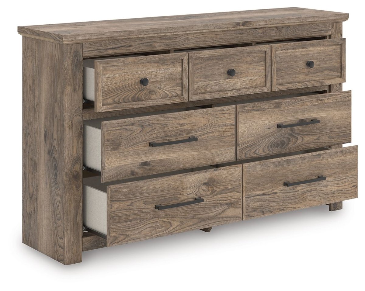 Rusticott - Seven Drawer Dresser Dressers by Signature Design by Ashley® - Walls Furniture & Mattress