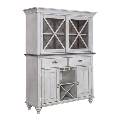 Ocean Isle - Hutch & Buffet Hutches & Buffets by Liberty Furniture - Walls Furniture & Mattress