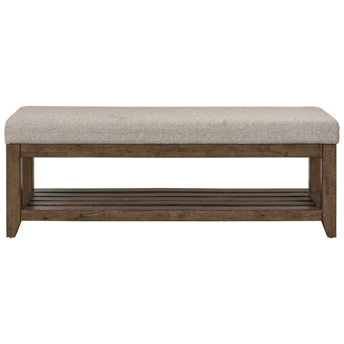 Shaker Lakes - Bed Bench - Brown Bed Benches by Liberty Furniture - Walls Furniture & Mattress