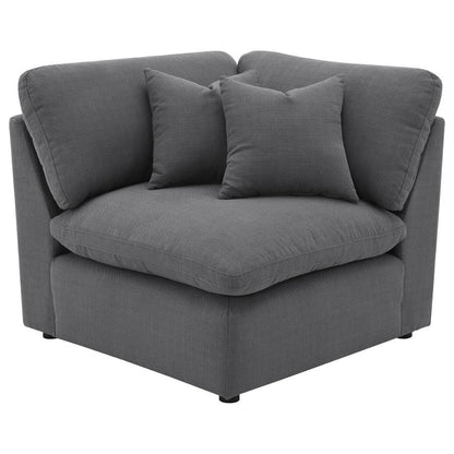 Hobson - Upholstered Modular Sectional Sofa Stationary Sectionals by Coaster Fine Furniture - Walls Furniture & Mattress