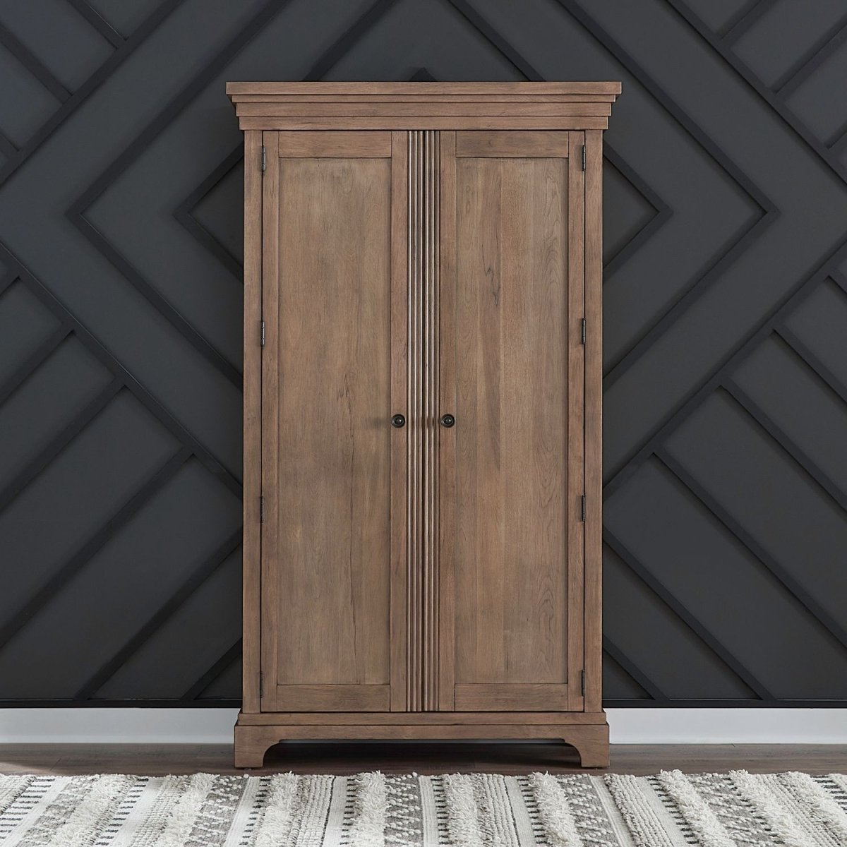 Haven Hills - Armoire - Camel Beige Wardrobes by Liberty Furniture - Walls Furniture & Mattress