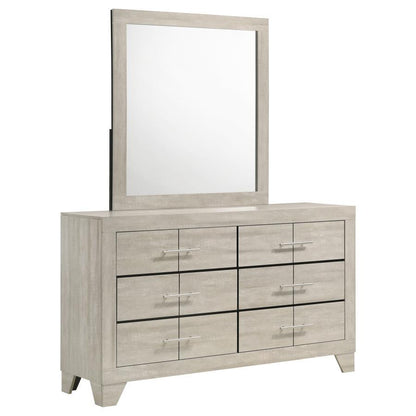 Trenton - 6 - Drawer Dresser Dressers by Coaster Fine Furniture - Walls Furniture & Mattress