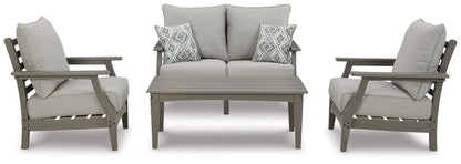 Visola - Lounge Set 4 Piece Outdoor Sets by Signature Design by Ashley® - Walls Furniture & Mattress