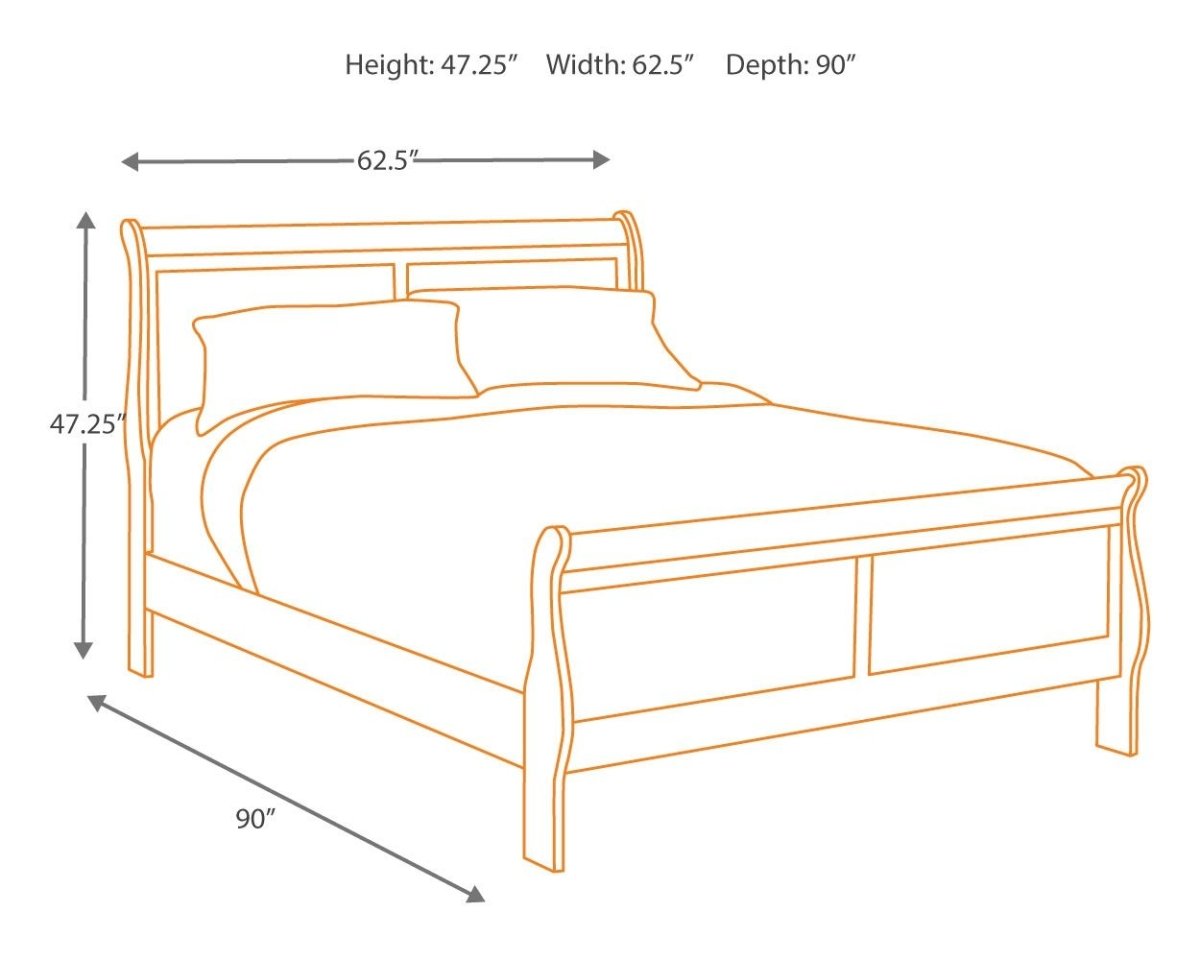 Alisdair - Sleigh Bed Sleigh Beds by Signature Design by Ashley® - Walls Furniture & Mattress