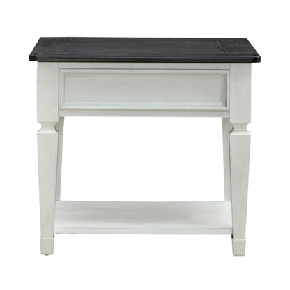Allyson Park - Drawer End Table - White End Tables by Liberty Furniture - Walls Furniture & Mattress