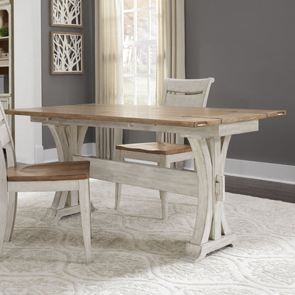 Farmhouse Reimagined - Flip Lid Sofa Table - White Sofa Tables by Liberty Furniture - Walls Furniture & Mattress