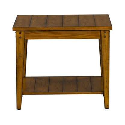 Lake House - Square Lamp Table Accent Tables by Liberty Furniture - Walls Furniture & Mattress