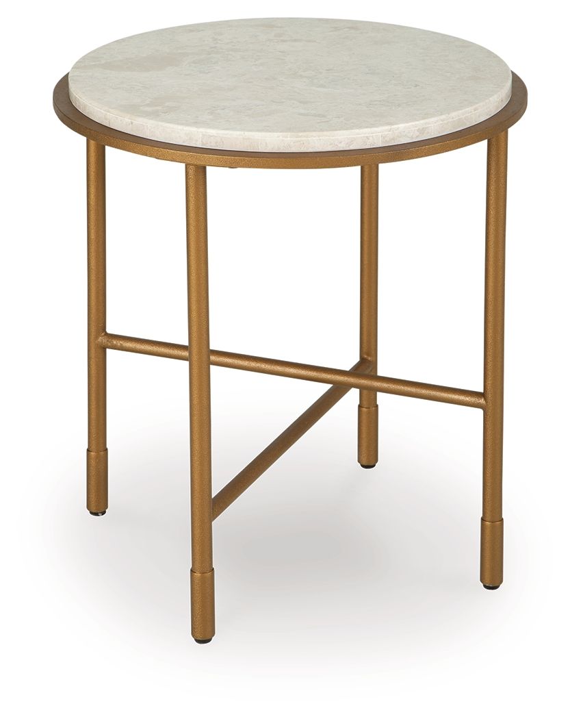 Alben - Round Table End Tables by Signature Design by Ashley® - Walls Furniture & Mattress