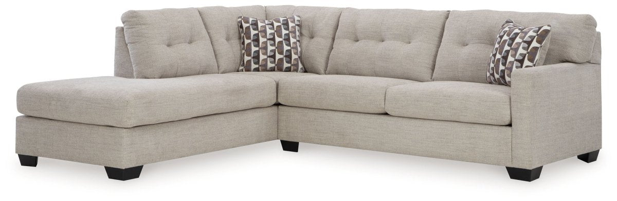 Mahoney - Sectional Stationary Sectionals by Signature Design by Ashley® - Walls Furniture & Mattress