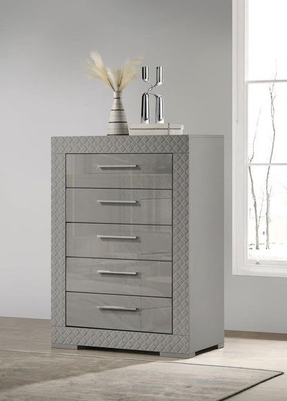 Ives - 5 - Drawer Bedroom Chest Accent Chests by Coaster Fine Furniture - Walls Furniture & Mattress