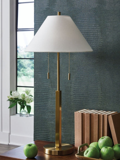 Haigwood - Metal Lamp Floor Lamps by Signature Design by Ashley® - Walls Furniture & Mattress
