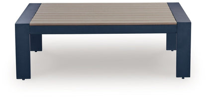East Beach - Blue - Rectangular Cocktail Table Coffee Tables by Signature Design by Ashley® - Walls Furniture & Mattress