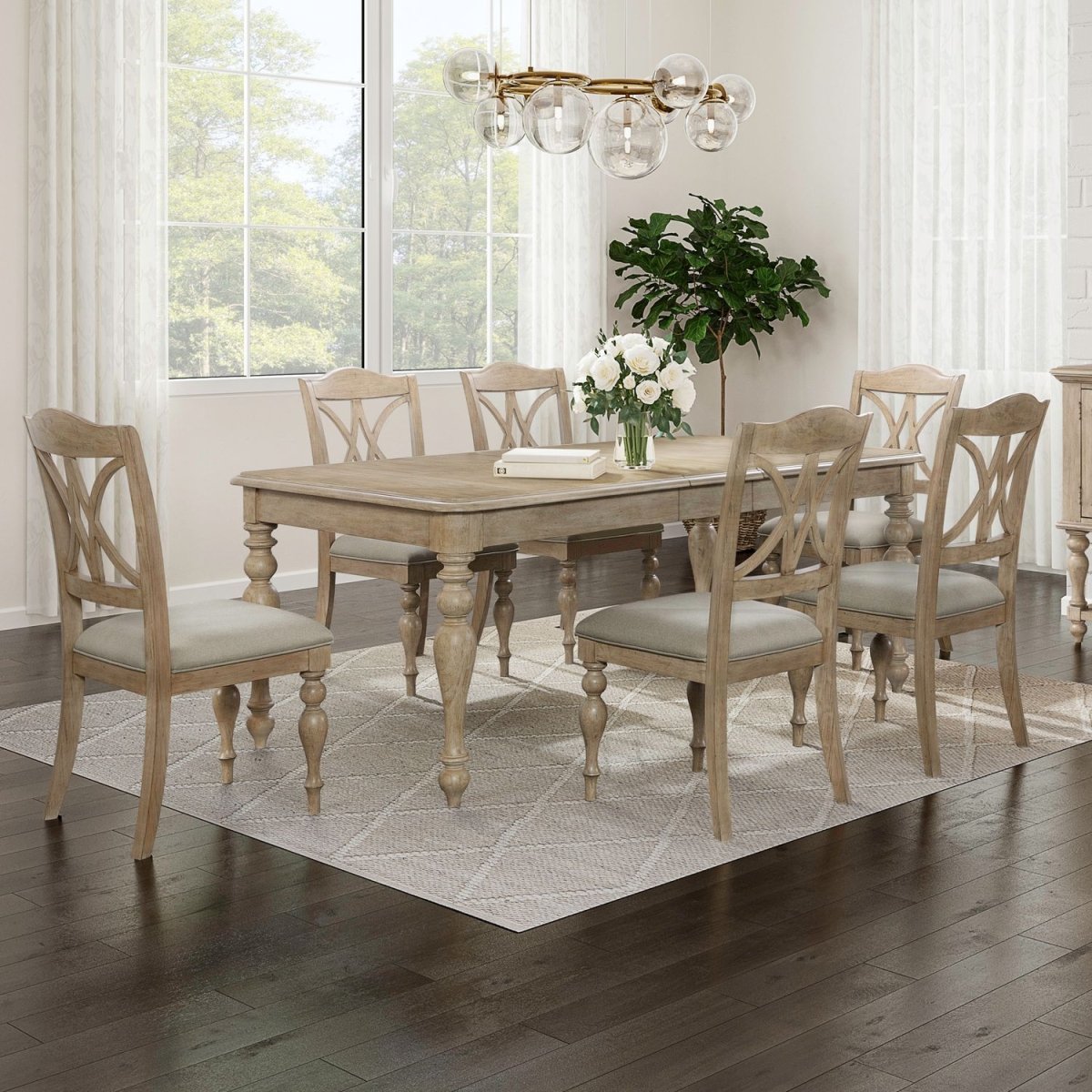 Summer House - Rectangular Table Set 5 Piece Dining Room Sets by Liberty Furniture - Walls Furniture & Mattress