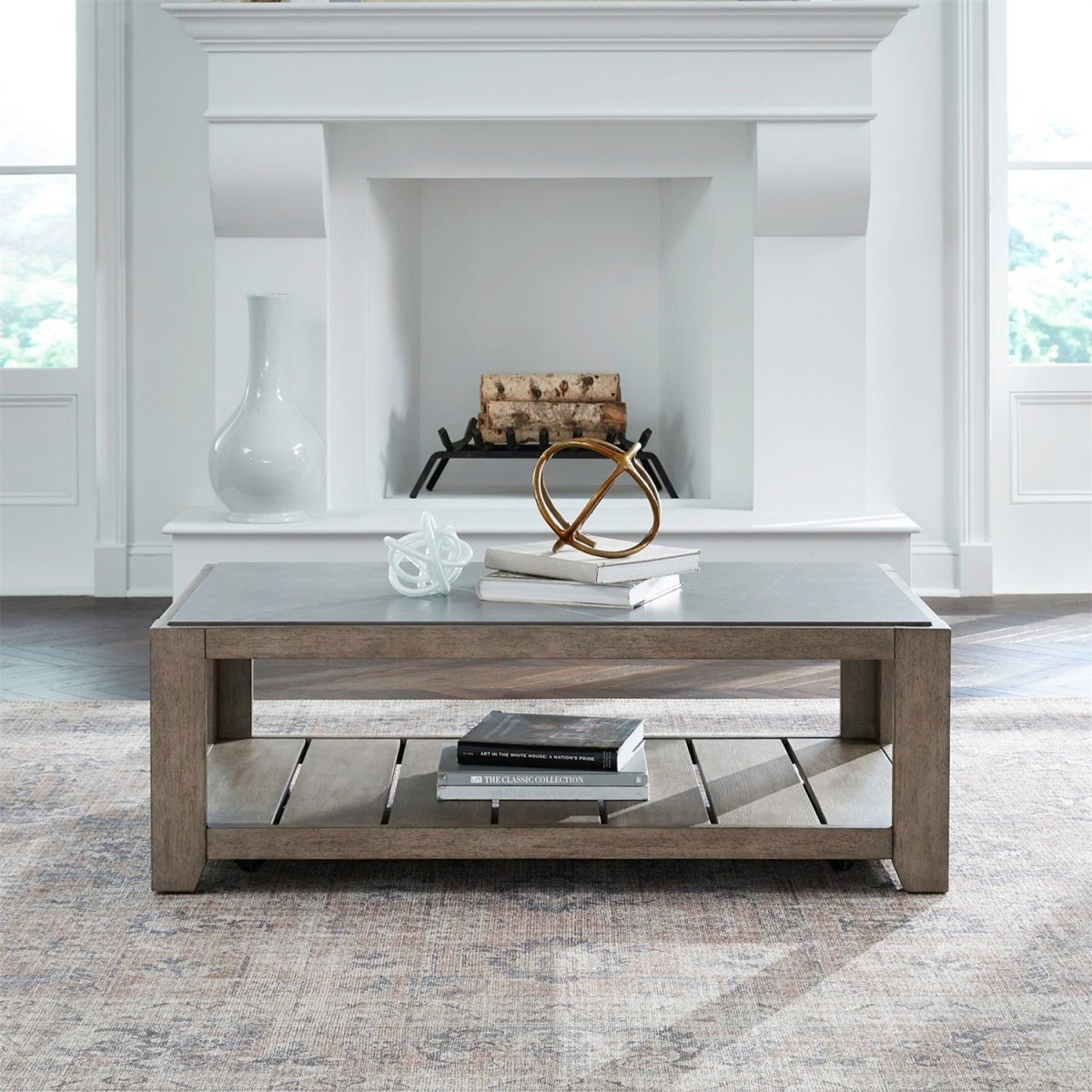 Millstone - Table Cocktail Tables by Liberty Furniture - Walls Furniture & Mattress