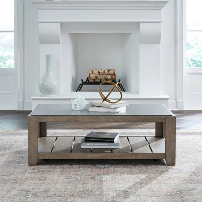 Millstone - Table Cocktail Tables by Liberty Furniture - Walls Furniture & Mattress