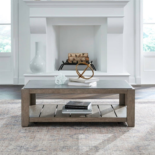 Millstone - Table Cocktail Tables by Liberty Furniture - Walls Furniture & Mattress