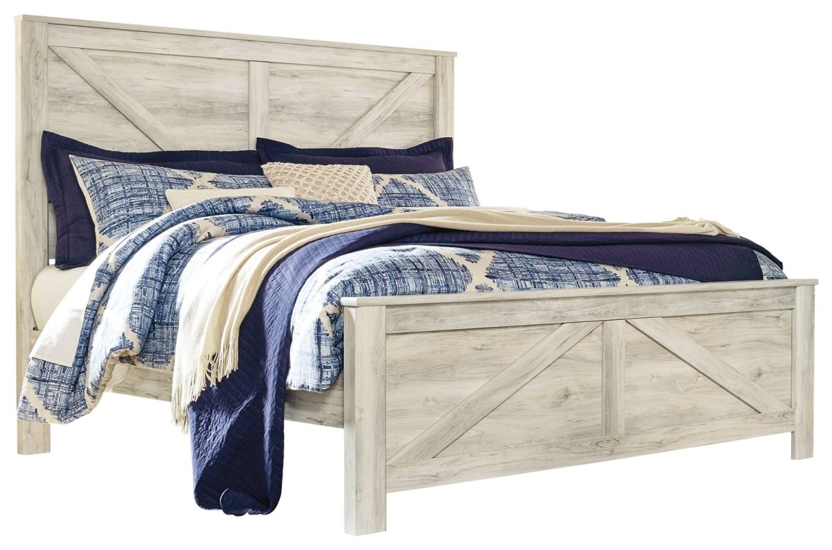 Bellaby - Crossbuck Panel Bed Panel Beds by Signature Design by Ashley® - Walls Furniture & Mattress