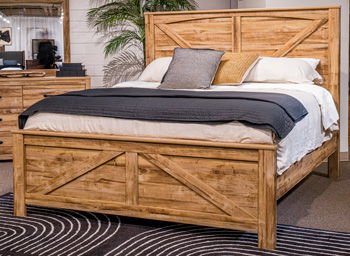Maystonna - Crossbuck Panel Headboard Panel Headboards by Signature Design by Ashley® - Walls Furniture & Mattress