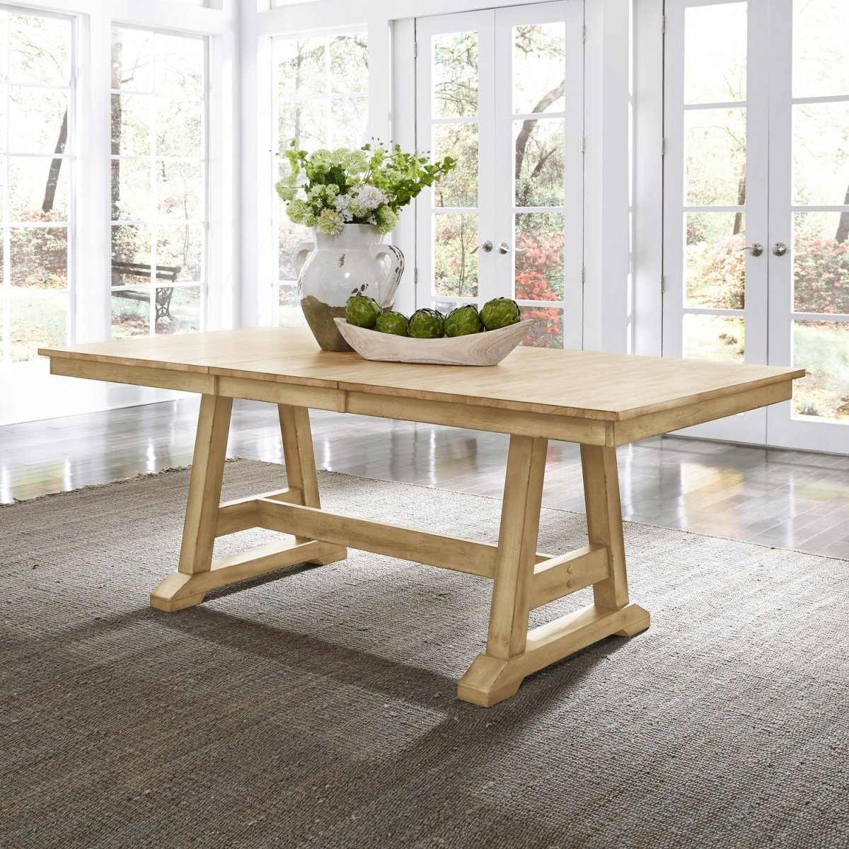 Lindsey Farm - Trestle Table Dining Tables by Liberty Furniture - Walls Furniture & Mattress