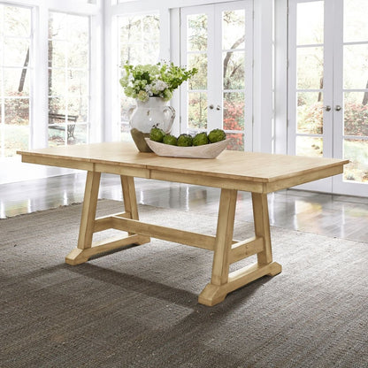 Lindsey Farm - Trestle Table Dining Tables by Liberty Furniture - Walls Furniture & Mattress