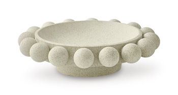 Leithwood - Bowl - Beige Plates & Bowls by Signature Design by Ashley® - Walls Furniture & Mattress