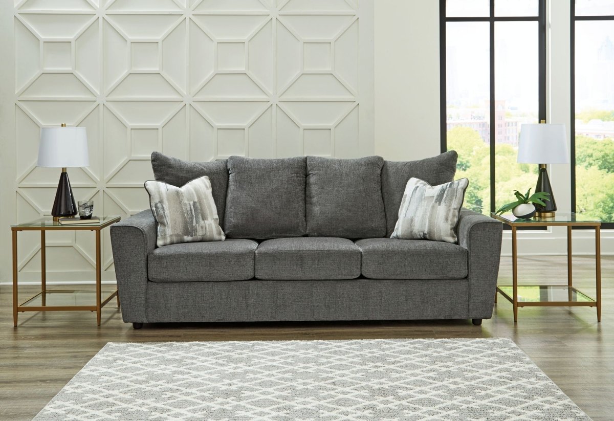 Stairatt - Living Room Set Stationary Chair & Ottoman by Signature Design by Ashley® - Walls Furniture & Mattress