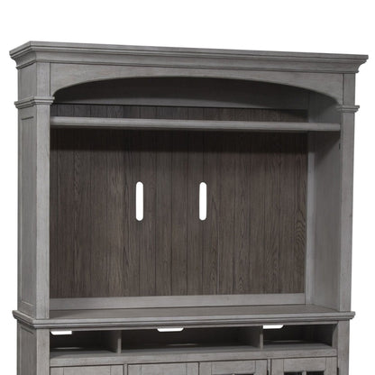 Heartland - Entertainment Hutch - White Hutches by Liberty Furniture - Walls Furniture & Mattress