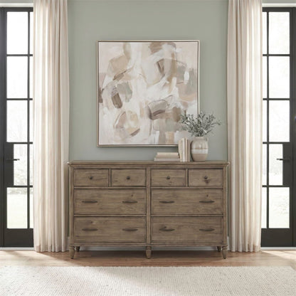 Hickory Grove - Dresser Dresser & Mirror by Liberty Furniture - Walls Furniture & Mattress
