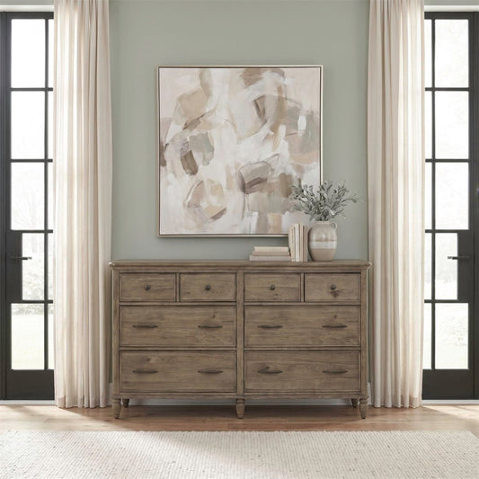 Hickory Grove - Dresser Dresser & Mirror by Liberty Furniture - Walls Furniture & Mattress