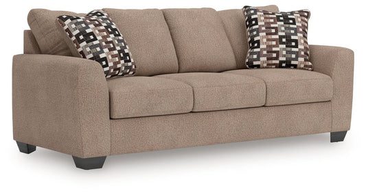 Triston - Peaks - Suede - Sofa Stationary Sofas by Benchcraft® - Walls Furniture & Mattress