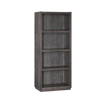 Modern Edge - Bunching Bookcase - Caffe Standard Bookcases by Liberty Furniture - Walls Furniture & Mattress
