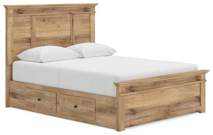 Makidern - Panel Storage Bed With 2 Under Bed Storage Units Storage Beds by Signature Design by Ashley® - Walls Furniture & Mattress