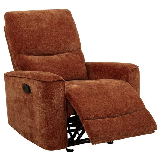 Navarro - Chenille Upholstered Glider Recliner Glider Chairs by Coaster Fine Furniture - Walls Furniture & Mattress