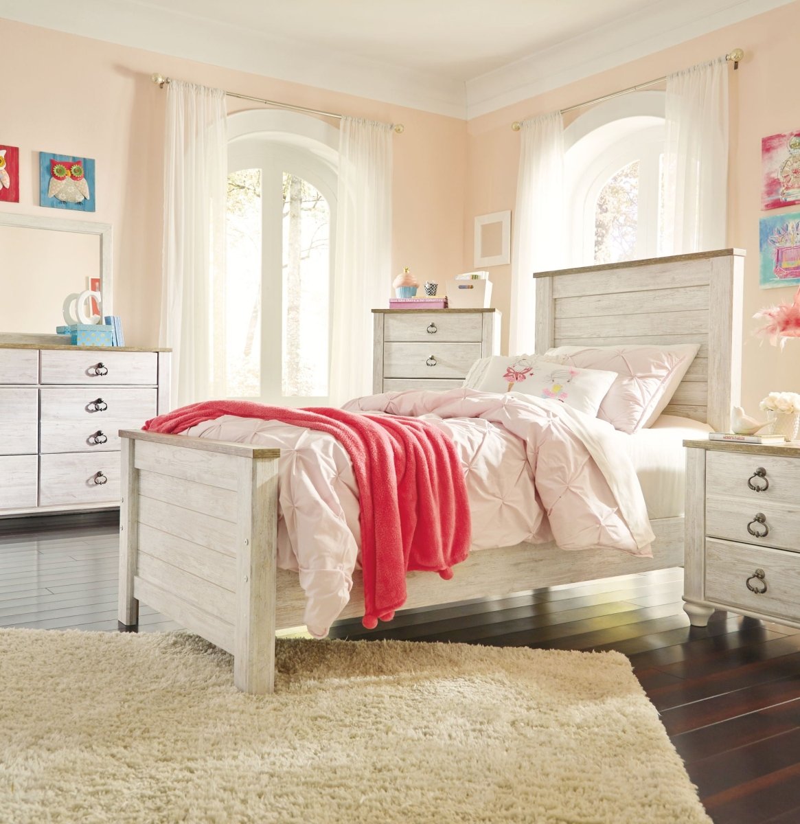 Willowton - Panel Bed Panel Beds by Signature Design by Ashley® - Walls Furniture & Mattress