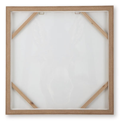 Landerton - Brown / Blue / White - Wall Art Canvas Art by Signature Design by Ashley® - Walls Furniture & Mattress