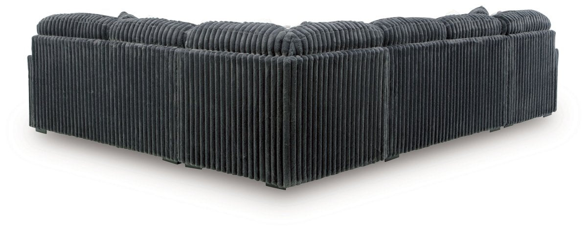 Midnight - Madness - Sectional Stationary Sectionals by Signature Design by Ashley® - Walls Furniture & Mattress