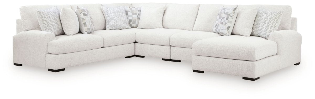 Misty - Lakes - Sectional Stationary Sectionals by Signature Design by Ashley® - Walls Furniture & Mattress