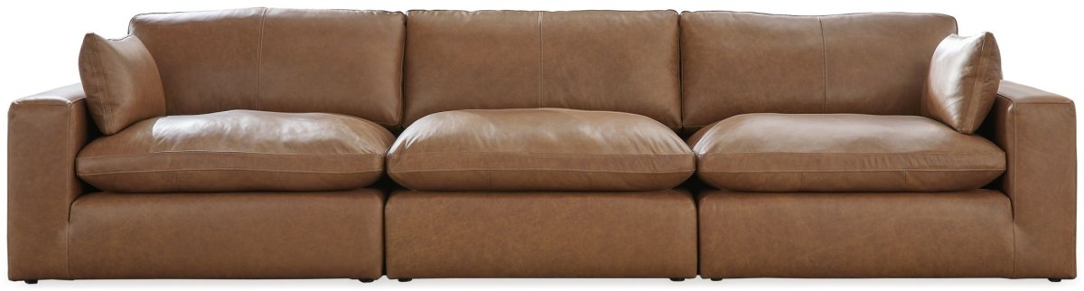 Emilia - Sectional Stationary Sectionals by Signature Design by Ashley® - Walls Furniture & Mattress