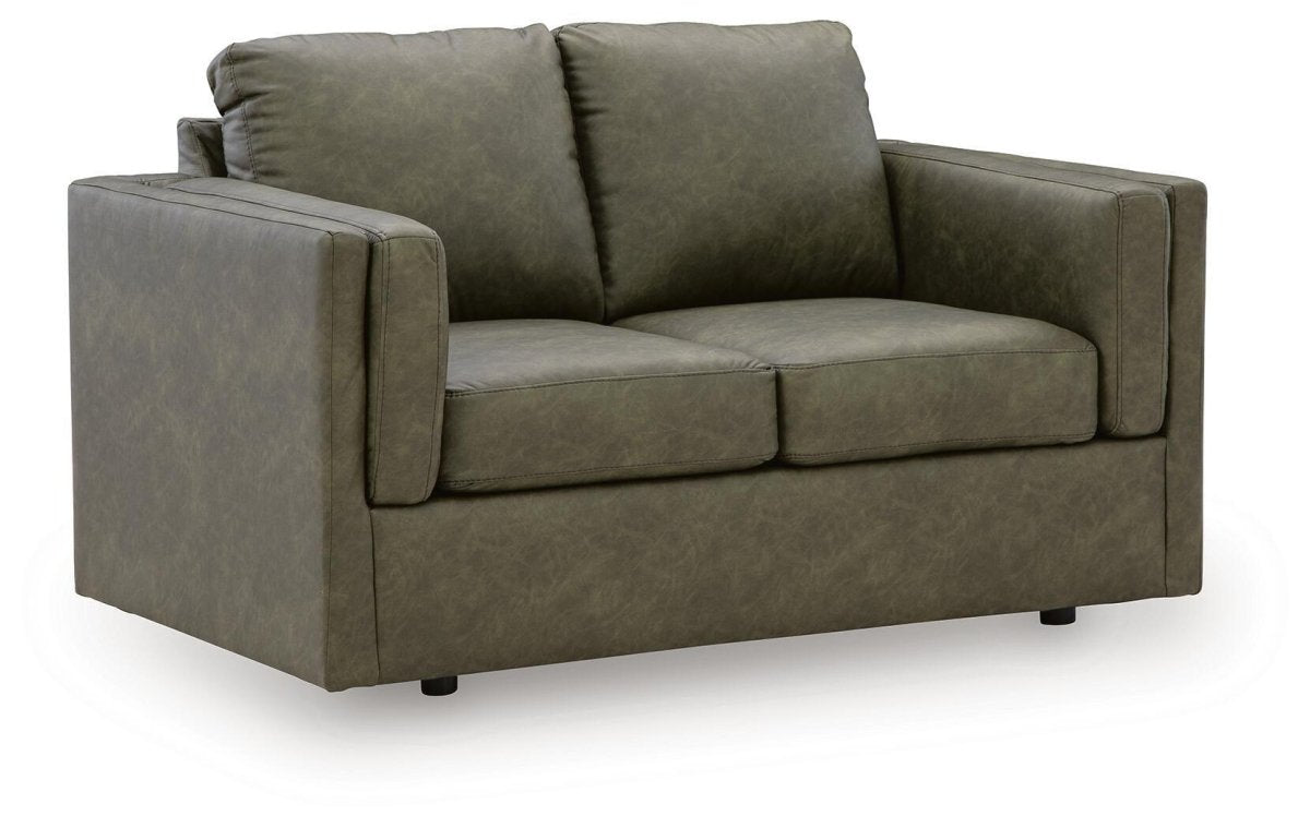 Hollis Studio - Loveseat - Grove Stationary Loveseats by Signature Design by Ashley® - Walls Furniture & Mattress