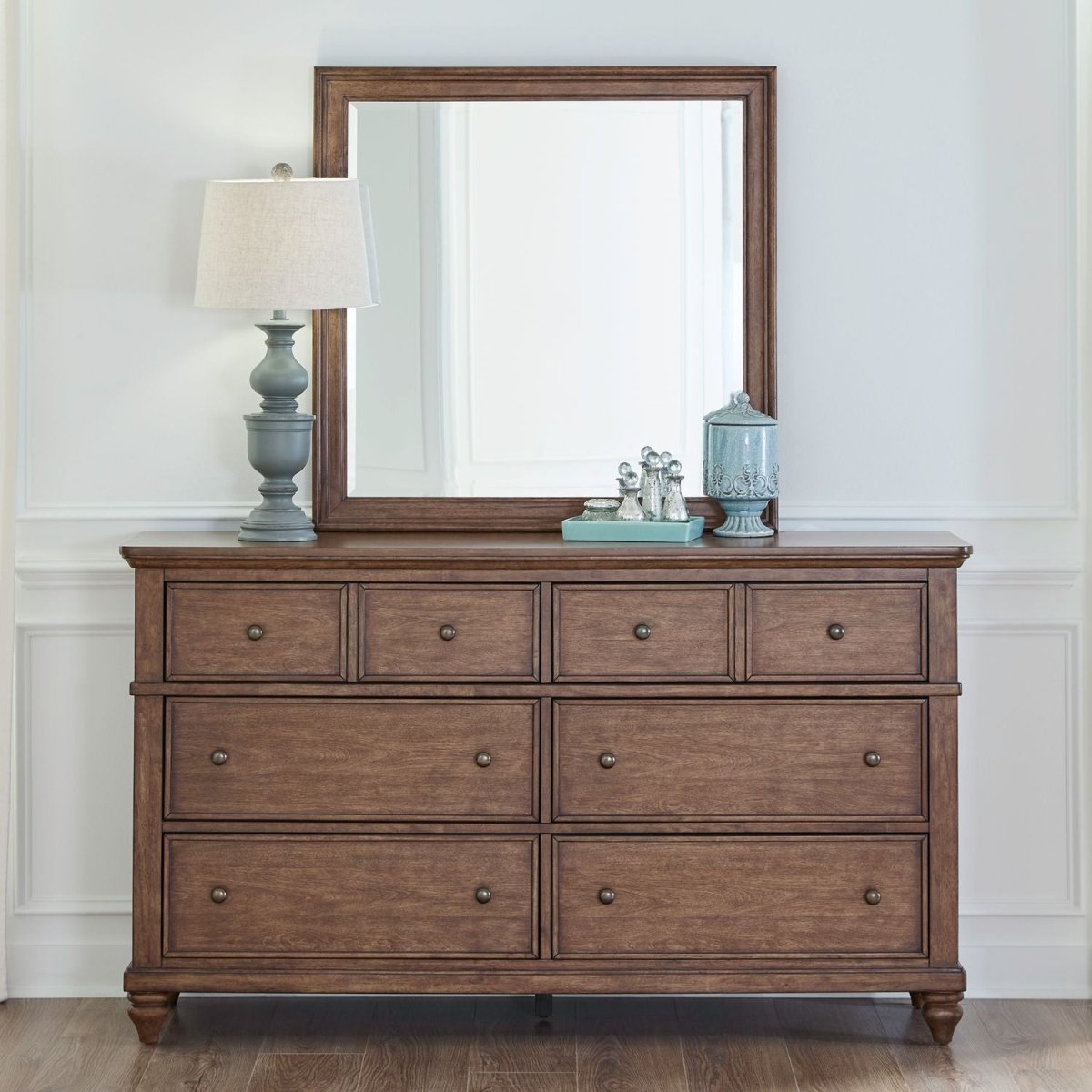 Twin Lakes - 6 Drawer Dresser Dresser & Mirror by Liberty Furniture - Walls Furniture & Mattress