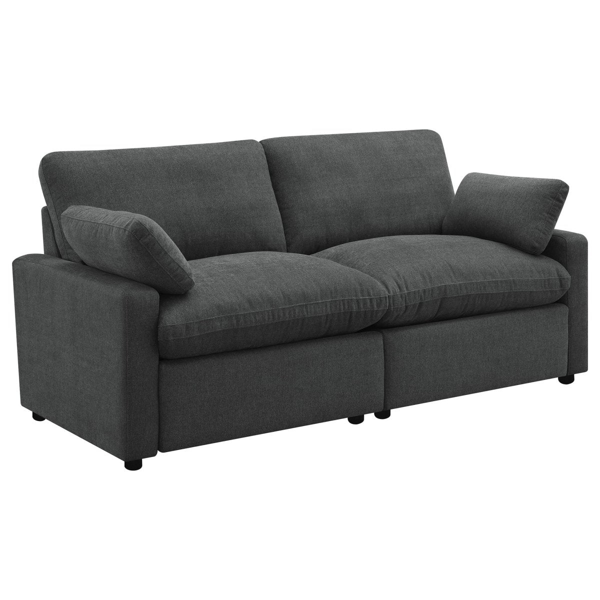 Collins - Modular Power Loveseat Reclining Loveseats by Coaster Fine Furniture - Walls Furniture & Mattress