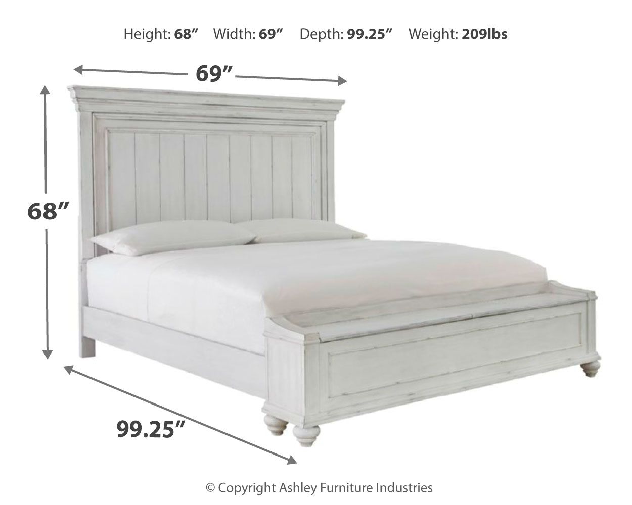 Kanwyn - Panel Bed Panel Beds by Benchcraft® - Walls Furniture & Mattress